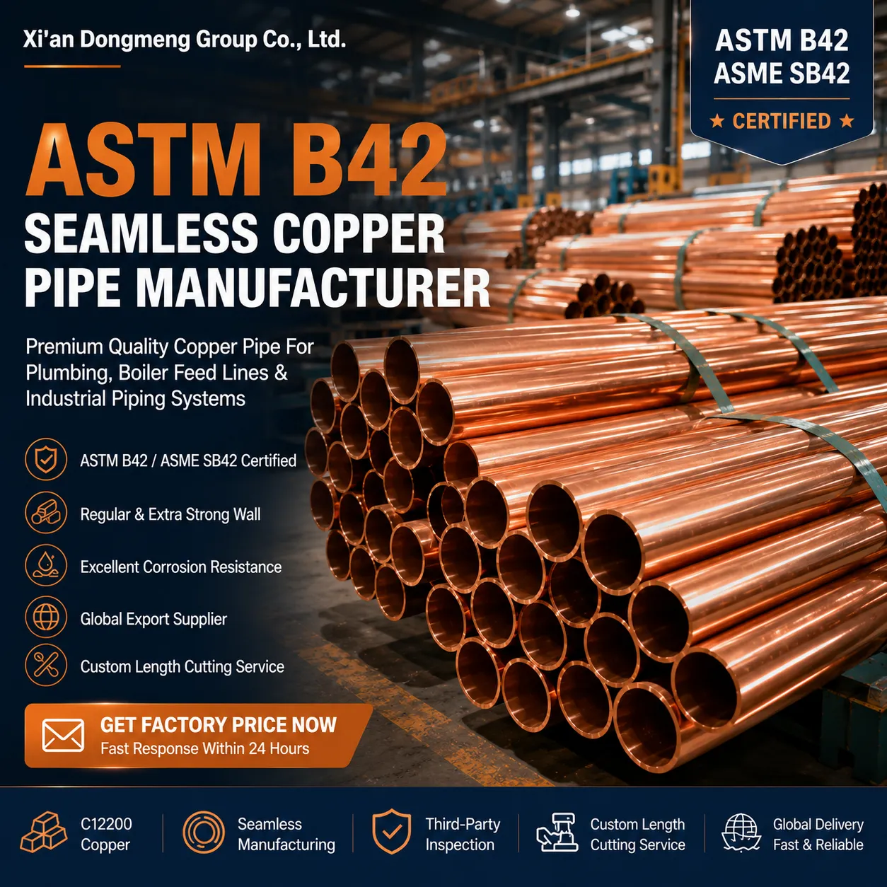 ASTM B42 ONGELI MAKNING QAYTASI